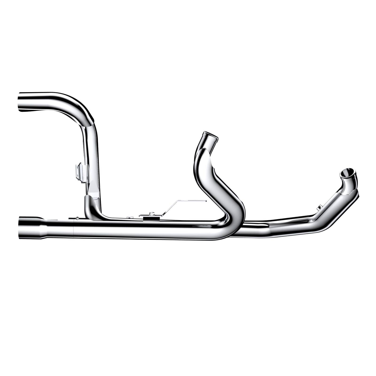 SHARKROAD Independent Header True Dual Exhaust for Harley 2017-Up Touring