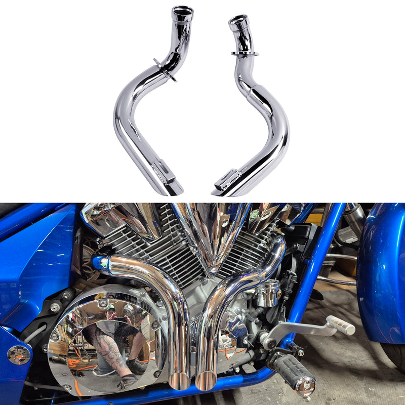 LAF Drag Pipes for Honda VT1300 Fury, Sabre, Stateline & Interstate (2010-2024) – Loud, Aggressive Sound & Head-Turning Style BACK ORDER