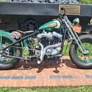 2 into 1 Full System for Harley Sportster Softail Dyna Touring Exhaust Forward Control