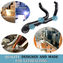 SHARKROAD Black 2 into 1 Exhaust for Harley Softail Exhaust 1985-2017 Models Power Improving