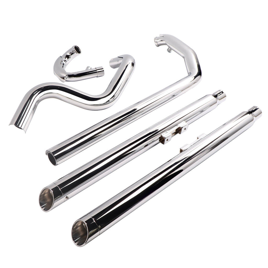 SHARKROAD 2 Into 1 Exhaust For Harley Touring 2017-Up Models, Amazing SHARKROAD 2 Into 1 Exhaust For Harley Touring 2017-Up Models, Amazing
