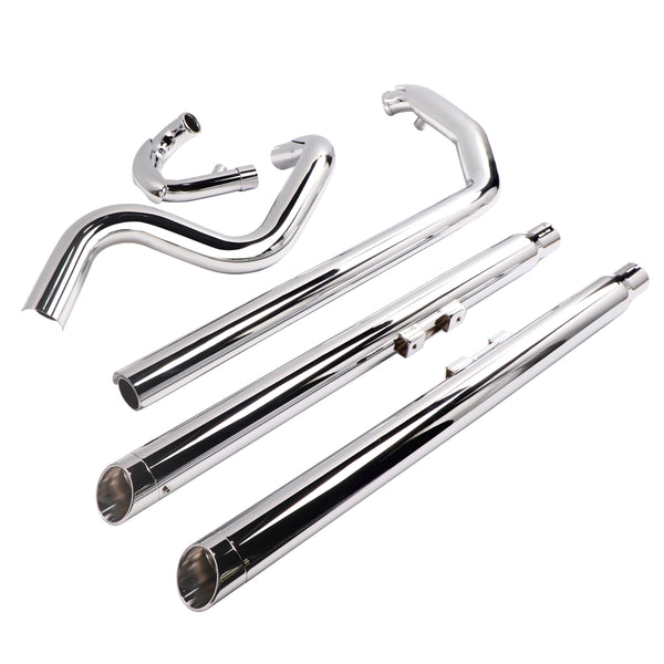 SHARKROAD 2.5" Classic TRUE-DUALS Full Exhaust System For Harley Softail 2000-2017 Models（副本）