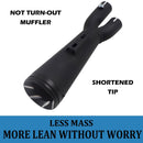 Sharkroad Cerakote Ceramic Coating 2-Into-1 Exhaust for 1995-2016 Harley Touring-Sound Great