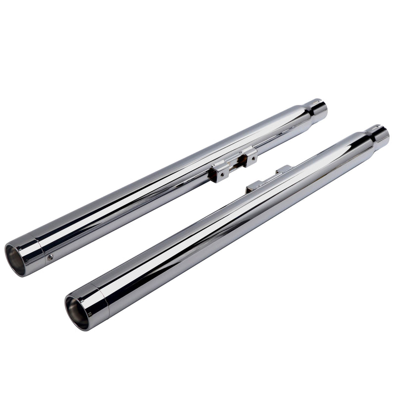 SHARKROAD 2.5" Classic TRUE-DUALS Full Exhaust System For Harley Softail 2000-2017 Models