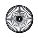 18"x3.5" Chrome Fat Spoke Rear Wheel for Harley 2000-2007 Touring/Dyna/Softail/Sportster (3.5" Rim), Stainless Steel 3/8'' Solid Spokes for Durable Lasting BACK ORDER