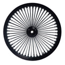 21X3.5" for 2008-UP Harley Softail Front Fat Spoke Wheel SD Black