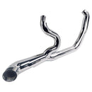 SHARKROAD 2 Into 1 Exhaust Pipes for Harley Touring 1995-2016 Full Exhaust System