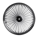 21*3.5''  2008-later Harley Touring Stainless Steel Spokes Front Dual Wheels Bearing