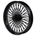 21*3.5'' Front Wheel for 00-06 Softail Harley 21 Wheel Updating,  Laced Fat Spoke Wheel Black