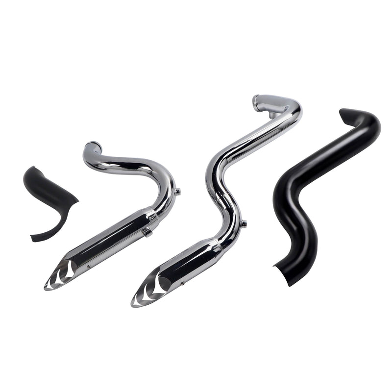 Sharkroad Performance Exhaust for Harley 1984-2016 Forward-control Touring, Softail & Dyna
