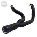 Sharkroad Cerakote Ceramic Coating 2-Into-1 Exhaust for 1995-2016 Harley Touring-Sound Great