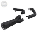 Sharkroad Cerakote Ceramic Coating 2-Into-1 Exhaust for 17-UP Harley Touring, Deep Rumble