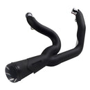 Sharkroad Cerakote Ceramic Coating 2-Into-1 Exhaust for 17-UP Harley Touring, Deep Rumble