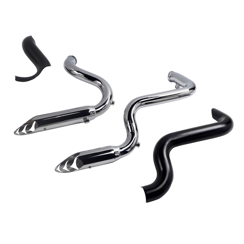 Sharkroad Performance Exhaust for Harley 1984-2016 Forward-control Touring, Softail & Dyna
