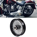 16*3.5" Rear Wheel Chrome Fat Spokes Rim for 08-up Harley Dyna/Softail/ Sportster, for Touring Only 2008 ABS Models
