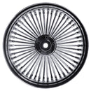 16*3.5" Rear Wheel Chrome Fat Spokes Rim for 08-up Harley Dyna/Softail/ Sportster, for Touring Only 2008 ABS Models