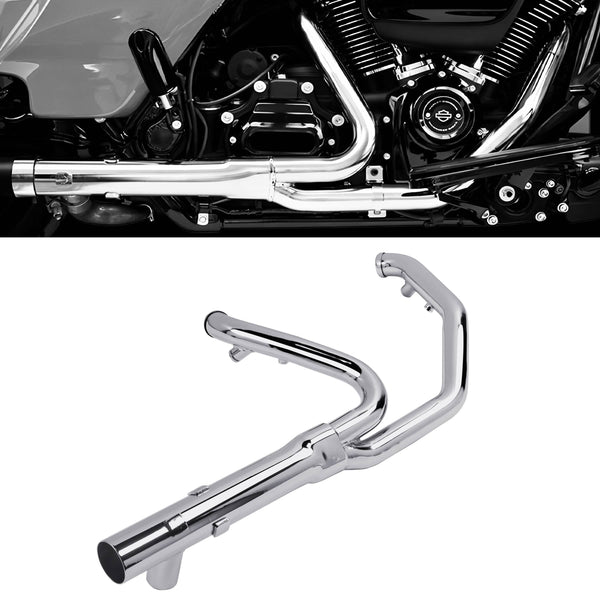 2-1-2 Exhaust Headers for 2017-later Stock Header Pipe Harley Touring and Trike