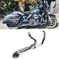 SHARKROAD 2-into-1 Exhaust for Harley Softail Exhaust Pipes, Enhance 2018-up Softail Models