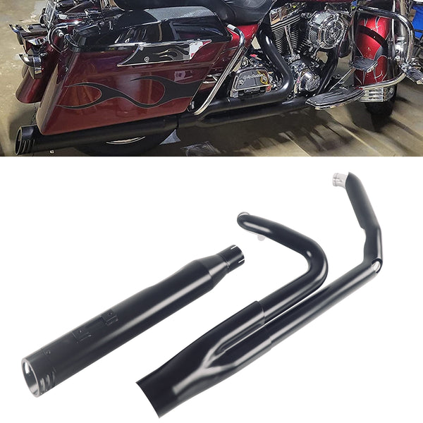 Sharkroad Black 2 into 1 Exhaust System 4