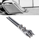 Classic Flame Fishtail Mufflers for Harley Davidson Touring Exhaust 95-16 Models