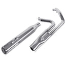 SHARKROAD Performance 2-1 Full System for Harley Exhaust Pipes 95-16 Touring