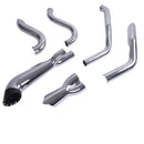 SHARKROAD 2 Into 1 Exhaust Pipes for Harley Touring 1995-2016 Full Exhaust System