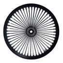 21*3.5'' Stainless Steel Fat Spokes 21 Inch Front Wheel Dual Disc for 00-07 Touring Harley Davidson Wheels Rims Updating