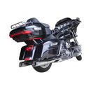 Sharkroad Harley Touring M8 2017-UP 4.5” Chrome Slip On Mufflers PRO BAFFLE