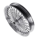 Front and Rear Wheels Combo for 2000-2007 Harley Touring Fat Spoke Wheel Chrome W/Rotors