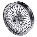 18"×3.5" Chrome Rear Wheel Fat Spokes for Harley Dyna/Softail/Sportster (2008-Up) & Touring Only 2008 Models