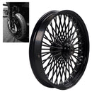 21*3.5'' Front Wheel for 00-06 Softail Harley 21 Wheel Updating,  Laced Fat Spoke Wheel Black