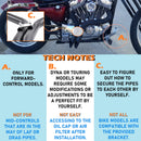 1984-UP 2" LAF Drag Pipes Wrapped Exhaust For Harley Softail Sportster 883 for Australia