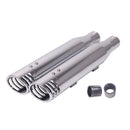 Sharkroad 3" Chrome Slip-on Mufflers Exhaust for Harley 2014-2022 Sportster XL 883/1200 BACK ORDER