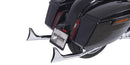 Upswept Fishtail Slip on Exhaust for Harley Davidson 95-16 Touring & Bagger