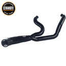 SHARKROAD 2 Into 1 Exhaust Pipes for Harley Touring 1995-2016 Full Exhaust System Upgrading