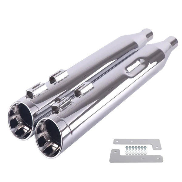 Yamaha Exhaust Pipes and Mufflers for Royal Star Venture and Royal Star Tour Deluxe Models, Deep Rumble Sound