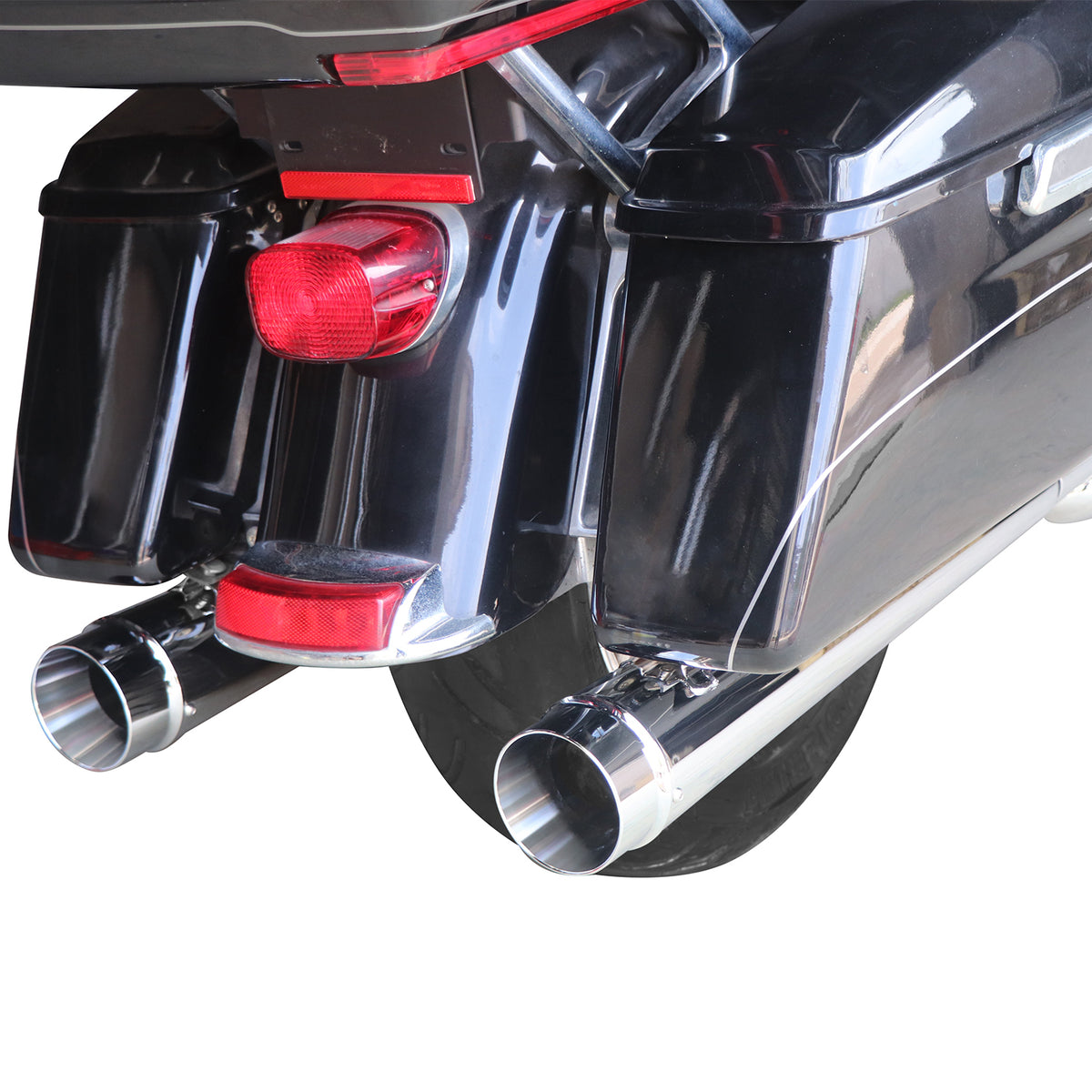 SHARKROAD 4.4インチメガホンスリップオンマフラー ツーリング~16 SHARKROAD 4.4インチメガホンスリップオンマフラー ツーリング~16