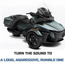 Deep Rumble Sound Exhaust Muffler for Can-Am 2014-2025 Spyder RT & F3 Models Fang Dual