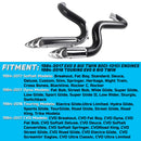 Sharkroad Performance Exhaust for Harley 1984-2016 Forward-control Touring, Softail & Dyna