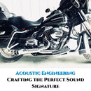 2 Into 1 Exhaust For Harley Touring 2017-up Models, Amazing Deep Rumble Tone