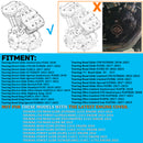 Sharkroad Chrome 2-Into-1 Exhaust System for 17-UP Harley Touring, Deep Rumble