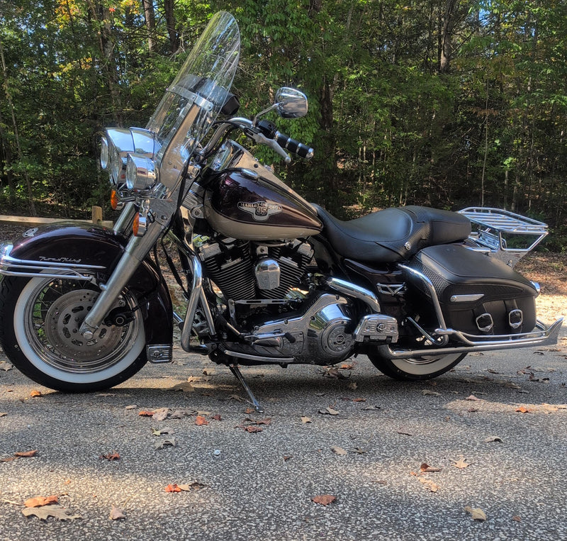 Sharkroad Cholo Fishtails System For Harley Touring Chrome
