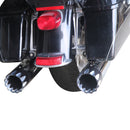 5.0'' Chrome Slip on Mufflers for Harley Touring 1995-2025 Exhaust, Upgrading Style