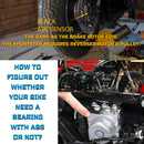 16*3.5" Rear Wheel Chrome Fat Spokes Rim for 08-up Harley Dyna/Softail/ Sportster, for Touring Only 2008 ABS Models