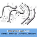 Header of True-Dual-Exhaust-for-Harley 1995-2016 Touring, for, Add 8X Horsepower