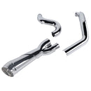 Compelling Sound 2 Into 1 Exhaust for Harley Touring Exhaust Update 1995-2016 Models