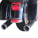 Sharkroad Harley Touring 2017-UP 4.0” Black Slip On Muffler