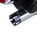 Sharkroad 2017-UP 4” Chrome Slip On Mufflers Exhaust for Harley Touring M8