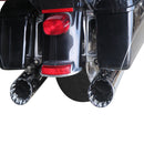 5.0'' Chrome Slip on Mufflers for Harley Touring 1995-2025 Exhaust, Upgrading Style