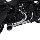 SHARKROAD 2 Into 1 Exhaust Pipes for Harley Touring 1995-2016 Full Exhaust System